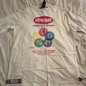 Notorious White Graphic Tee